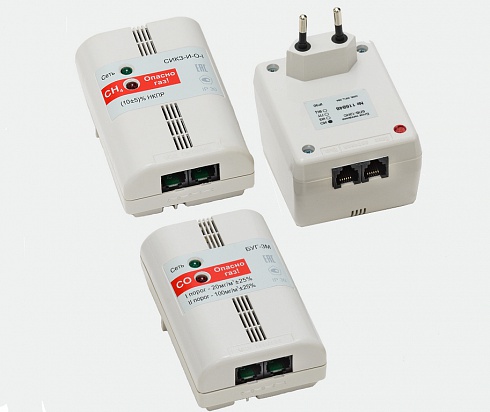 Комплект контроля загазованности природный и угарный газ СИКЗ+БУГ